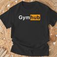 Gymhub 面白い ワークアウト フィットネス モチベーション ジム Tシャツ 高齢者への贈り物