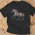 Horse Lover Majestic Horse 馬のグラフィック デザイン 長袖tシャツ Tシャツ 高齢者への贈り物