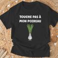 Humour Poireau Légume Touche Pas À Mon Poireau T-Shirt Cadeaux pour les vieillards