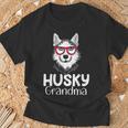 Huskyiberiano Abuela Pawma Perro Abuelos Abuela Camiseta unisex Regalos para ancianos