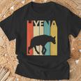 Hyena ハイエナ 動物 Tシャツ 高齢者への贈り物