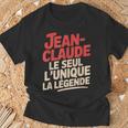 Jean Claude Homme Humour Idée Cadeau Humoristique Drôle T-Shirt Cadeaux pour les vieillards
