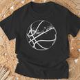 Joueur De Basket-Ball Esquisse De Basket-Ball Garçons T-Shirt Cadeaux pour les vieillards