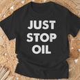 Justtop Oilave The Earth Justtop オイル Tシャツ 高齢者への贈り物