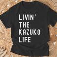 Kazuko の人生を生きている Kazuko 長袖tシャツ Tシャツ 高齢者への贈り物