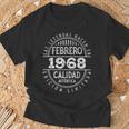 Las Leyendas Nacen En Febrero De 1968 58 Años Cumpleaños Camiseta unisex Regalos para ancianos