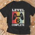 Level 6 6年目の結婚記念日のギフトに最適 Tシャツ 高齢者への贈り物