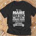 Maire Bienur Jeuis T-Shirt Cadeaux pour les vieillards