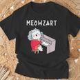 Meowzart Pianista Pianista Amante De La Música Clásica Camiseta unisex Regalos para ancianos