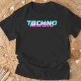 Música Techno In Mangas Camiseta unisex Regalos para ancianos