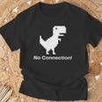 No Internet Dinosaur- No ConnectionChrome Brower Tシャツ 高齢者への贈り物