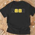 Noob Text Tシャツ 高齢者への贈り物