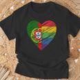 Orgullo Gay Lgbtq Portugal Camiseta unisex Regalos para ancianos
