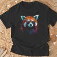 Red Panda サングラスアートワーク Tシャツ 高齢者への贈り物