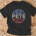 Retro Pete 2028 Pete Buttigieg Para Presidente 2028 Camiseta unisex Regalos para ancianos