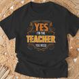 Retro Profession I'm The Teacher Tシャツ 高齢者への贈り物