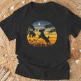 Retrointageunset Garden Nature Cockapoo Dog Lover Tシャツ 高齢者への贈り物