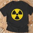 Símbolo De Peligro De Radiación Biohazard Nuclear Camiseta unisex Regalos para ancianos