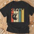 Sloth ナマケモノ 動物 Tシャツ 高齢者への贈り物