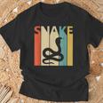Snake ヘビ 蛇 動物 Tシャツ 高齢者への贈り物