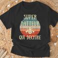 Super Batteur Qui Déchire Humour Batterie Cadeau Batteur T-Shirt Cadeaux pour les vieillards