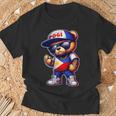 Unapologetically Pogi フィリピン国旗テディベア Tシャツ 高齢者への贈り物