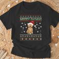 Weihnachten Mitüßer Katze Frohe Weihnachten Merry Catmas T-Shirt Geschenke für alte Männer
