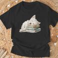 West Highland Terrier Books 犬種 ウェスティ Tシャツ 高齢者への贈り物