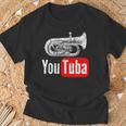 You Tuba 面白いマーチングバンド ヴィンテージ チューバ ユーフォニアム Tシャツ 高齢者への贈り物