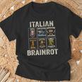 イタリアン・ブレインロット Italian Brainrot Tシャツ 高齢者への贈り物