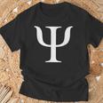 ギリシャ文字 Psi Tシャツ 高齢者への贈り物