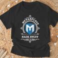 サイバーセキュリティ Metasploit プロのようなものをハック Tシャツ 高齢者への贈り物