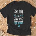 スキーホリデーパーティー Tシャツ 高齢者への贈り物