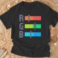 レッド グリーン ブルー Rgb カラー モデル アーティスト Tシャツ 高齢者への贈り物