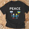 ロシアとウクライナの間の平和 長袖tシャツ Tシャツ 高齢者への贈り物