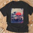 ヴィンテージ Jdm ドリフト レースカー 和波沖 神奈川 アート Tシャツ 高齢者への贈り物