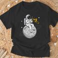 宇宙飛行士 演奏 トロンボーン 楽器 プレーヤー トロンボニス Tシャツ 高齢者への贈り物