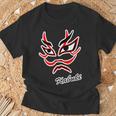 歌舞伎 カブキ Kabuki【顔】日本 文化 和柄 面白い Tシャツ 高齢者への贈り物