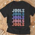 面白いギフト名 Jools 名入れ名 Tシャツ 高齢者への贈り物