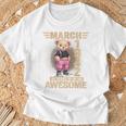 1942年3月 84歳の誕生日 84歳のテディベア Being Awesome Tシャツ 高齢者への贈り物