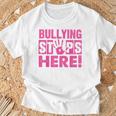 Bullyingtop Here ピンクシャツデー Tシャツ 高齢者への贈り物