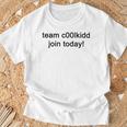 C00lkidd Team Únete Ahora Coolkidd C00lkid Coolkid Game Camiseta unisex Regalos para ancianos