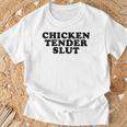 Chicken Tender Slut I'll Just Have The Chicken Tenders T-Shirt Gifts for Old Men Chicken Tender Slut I'll Just Have The Chicken Tenders T-Shirt Gifts for Old Men
