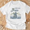 Cute Christian Cowgirl Live Like Jesus Western Faith Boho T-Shirt Gifts for Old Men