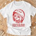 Gagarinoviet スプートニク ソ連 Cccp ギフト Tシャツ 高齢者への贈り物