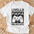 Gaming Livello Papablocatto Regalo Gamer Esta Del Papà Maglietta Regalos para ancianos
