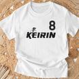 Keirin Pink Number 8 ピンクジャージ ナンバー8 レーシングリング Tシャツ 高齢者への贈り物