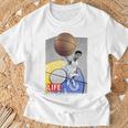 Life Picture Collection スポーツ（２） カリーム アブドュル ジャバー ／ バスケットボール Tシャツ 高齢者への贈り物