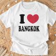 I Love Bangkok バンコクが大好き Tシャツ 高齢者への贈り物
