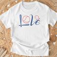 Love Baseball 野球 ギャク パロディ 名言 ジョーク Tシャツ 高齢者への贈り物